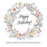 Gift of You - Tarjeta De Cumpleaños